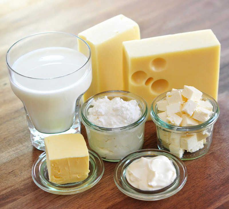 Sữa tươi và các chế phẩm từ phô mai - thực phẩm ăn chay cho người tập gym