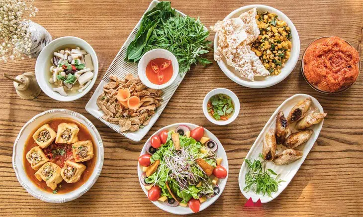 Top 10 quán ăn món chay healthy quận Hoàng Mai